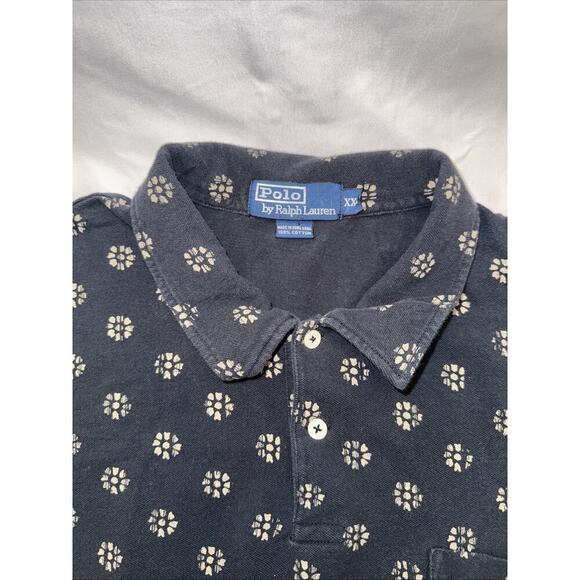 VTG Men’s Ralph Lauren Polo Black Size:2XL - Picture 6 of 7